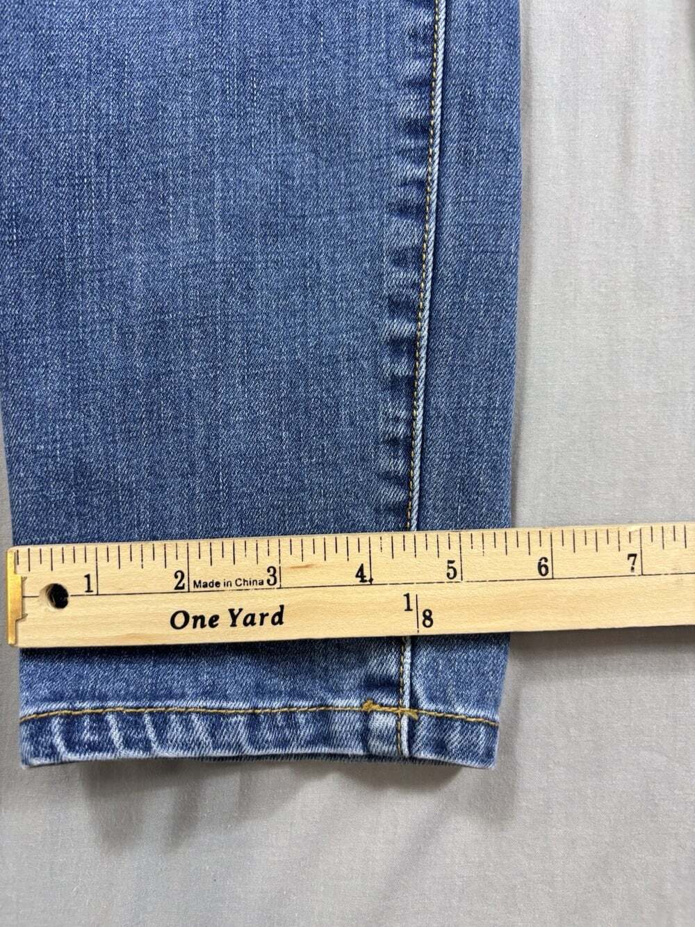 CAbi Jeans Style 750 Size 8 Women's Cotton Blend Blue 32x29 - Picture 2 of 7